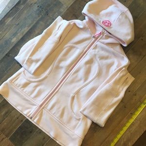 Lululemon Scuba Hoodie Light Pink Size 10